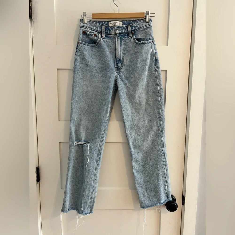 COPY - Abercrombie and fitch 90s straight ultra high rise 25/0S - Picture 3 of 6